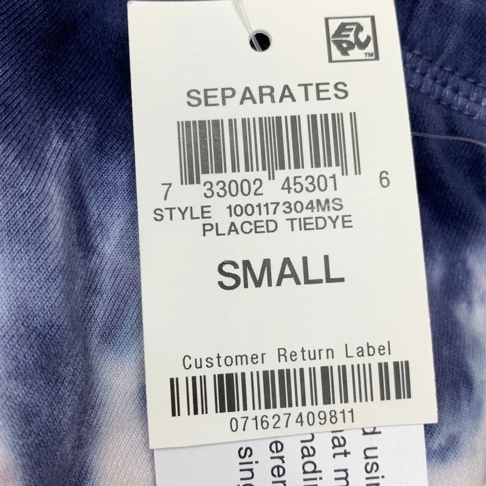 Jenni Intimates Tie Dye Lounge Shorts Drawstring Waist Casual [Size Small]‎